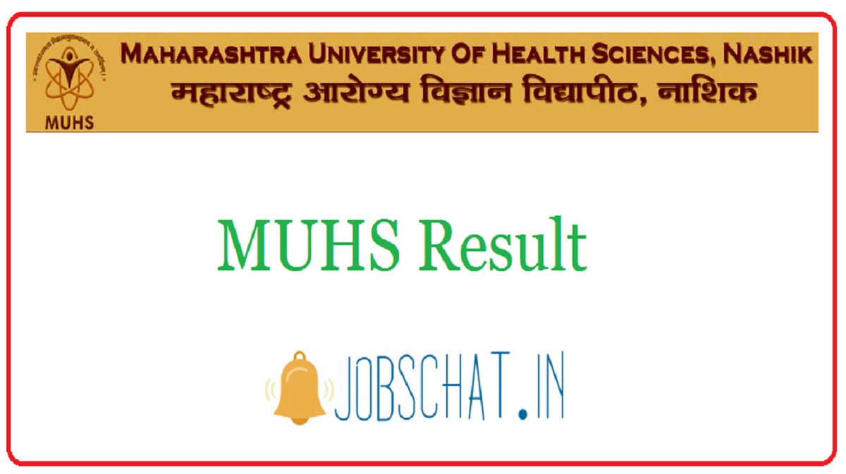 MUHS Result 2022 Out Summer, Winter MBBS, BDS, Nursing