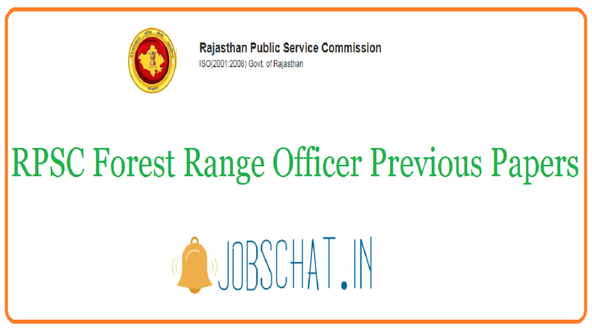 RPSC Forest Range Officer Previous Papers