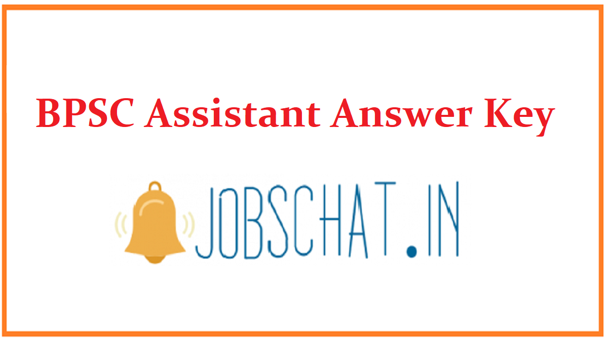 BPSC Assistant Answer Key