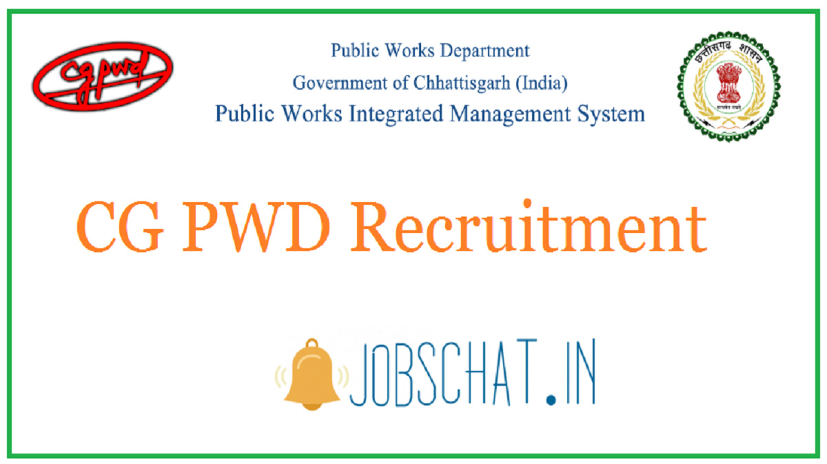 CG PWD Recruitment