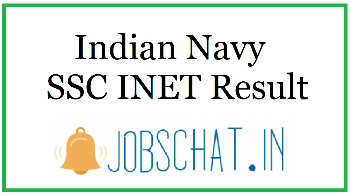 Indian Navy SSC INET Result