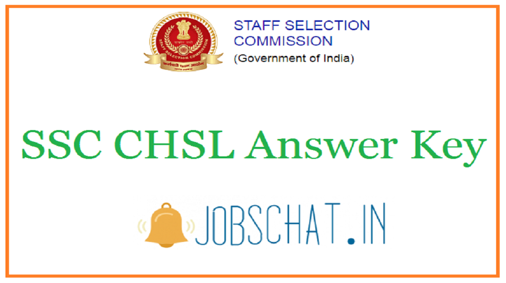 SSC CHSL Answer Key