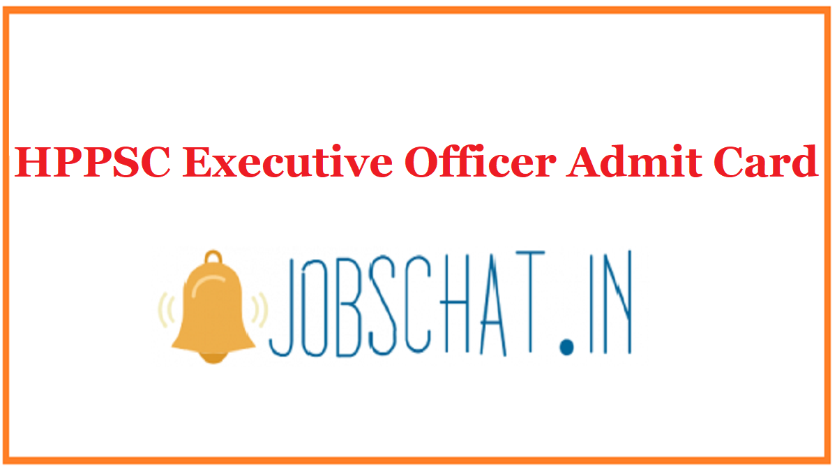 HPPSC Executive Officer Admit Card
