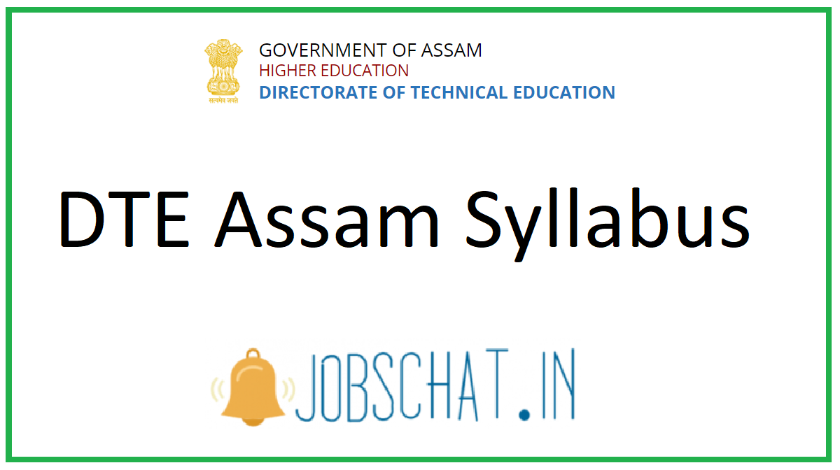 DTE Assam Syllabus