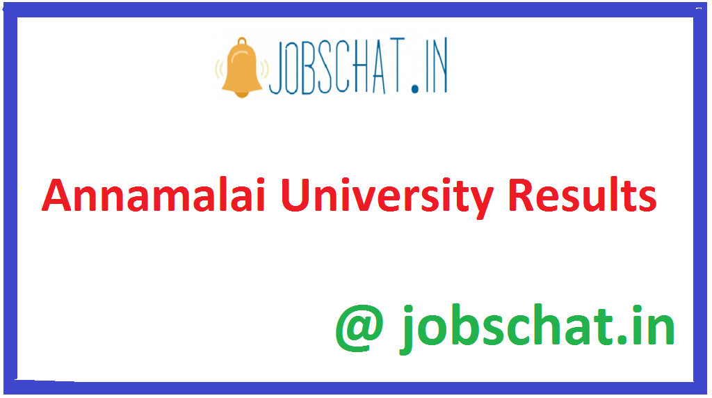 Annamalai University Results