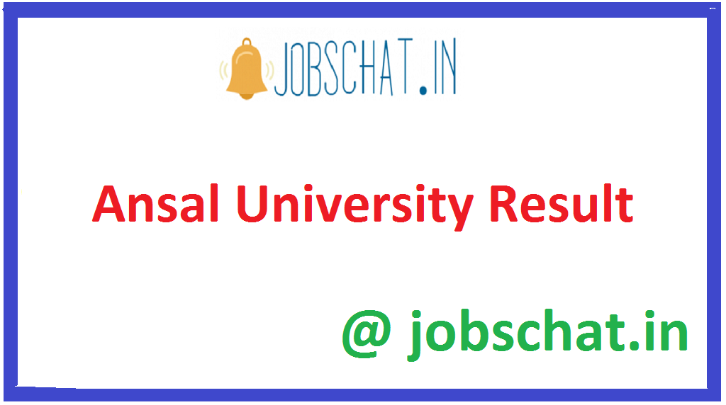 Ansal University Result