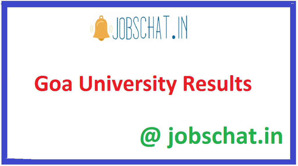Goa University Results