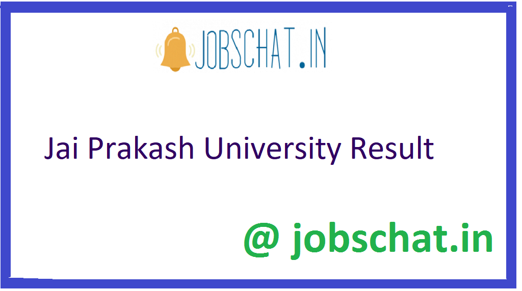 Jai Prakash University Result