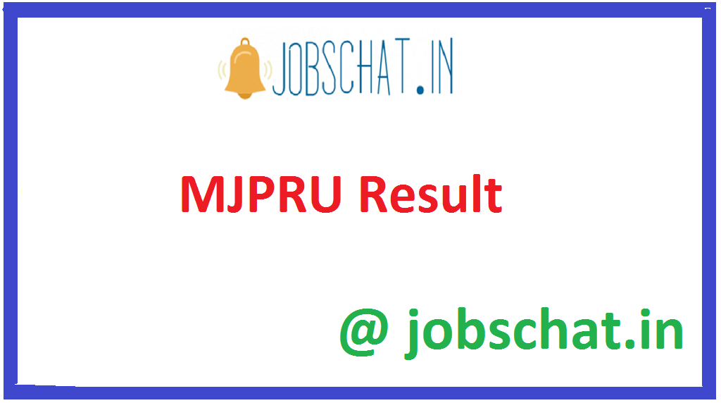 MJPRU Result