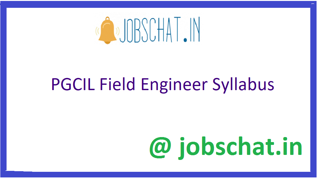 PGCIL Field Engineer Syllabus