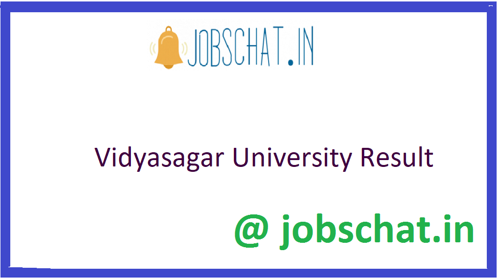 Vidyasagar University Result
