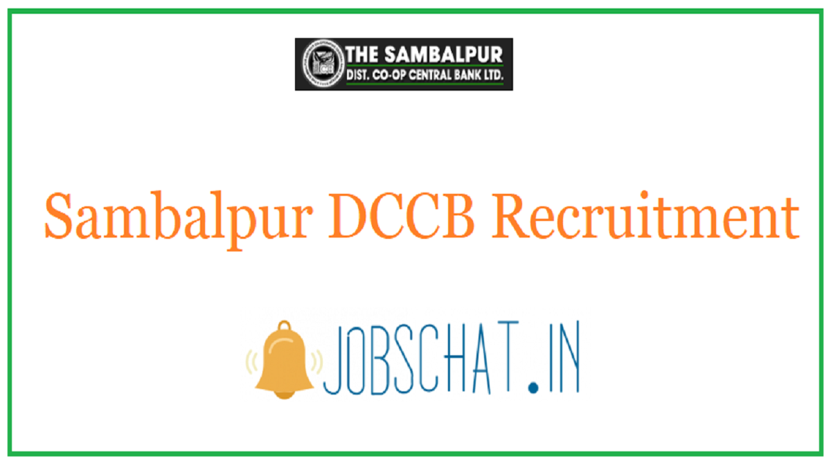 Sambalpur DCCB Recruitment