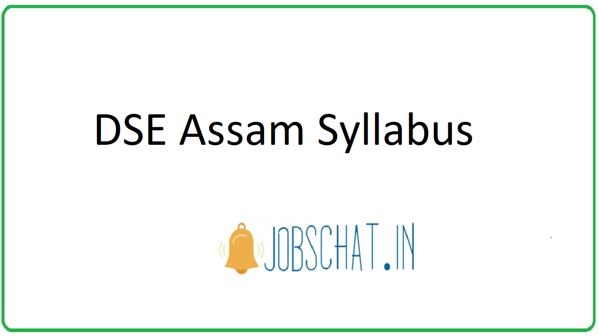 DSE Assam Syllabus