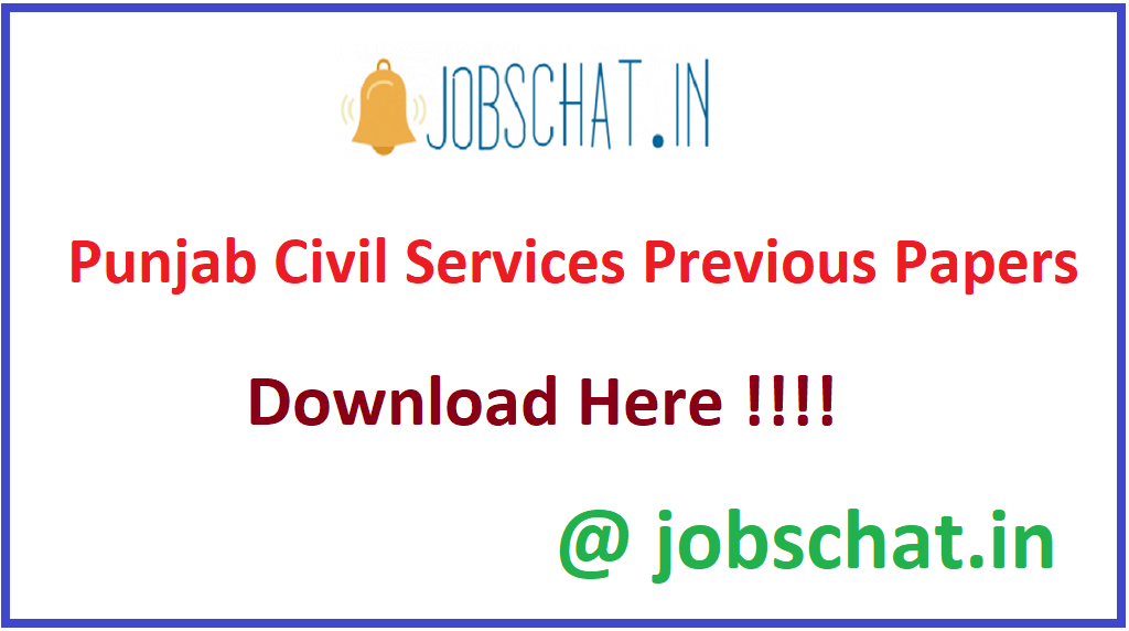 Punjab Civil Services Previous Papers Free Model Papers
