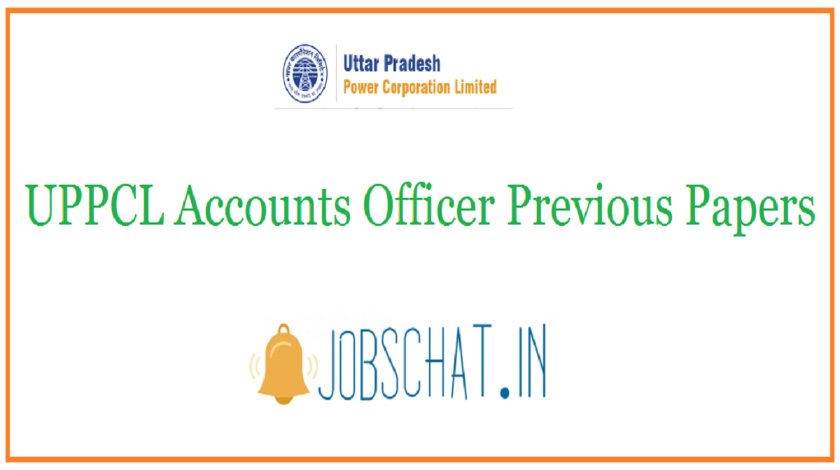 UPPCL Accounts Officer Previous Papers