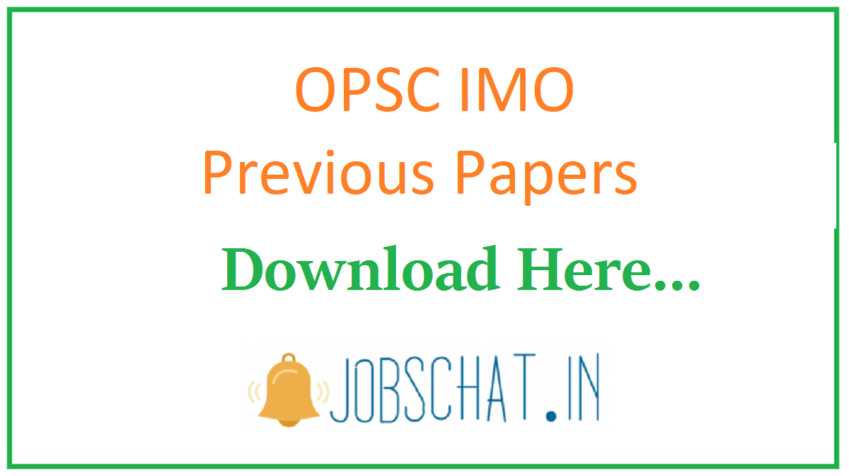 OPSC IMO Previous Papers