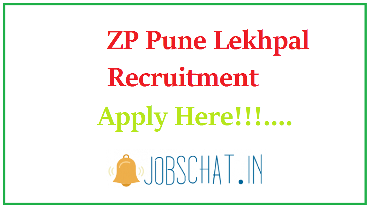 ZP Pune Lekhpal Recruitment