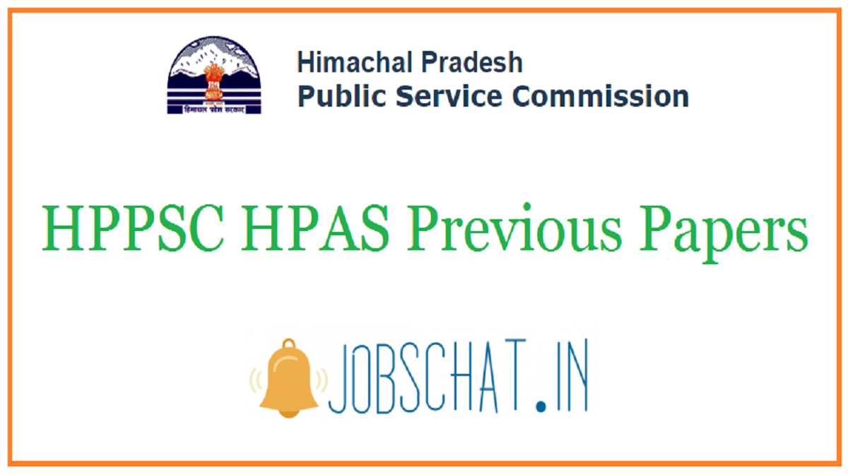 HPPSC HPAS Previous Papers | HPAS Previous Question Papers