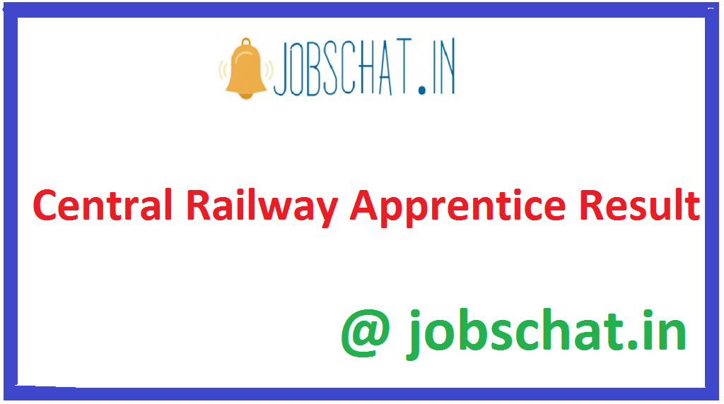 Central Railway Apprentice Result