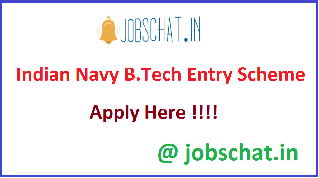 Indian Navy B.Tech Entry Scheme