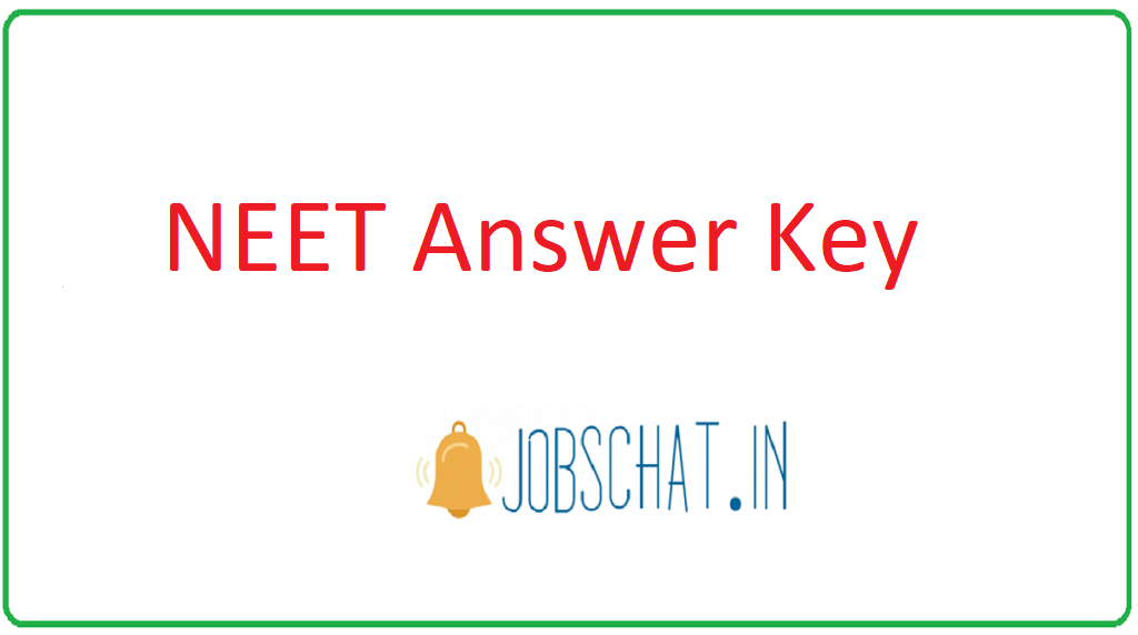 NEET Answer Key 