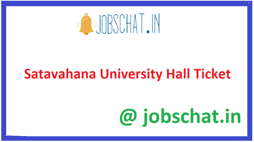 Satavahana University Hall Ticket