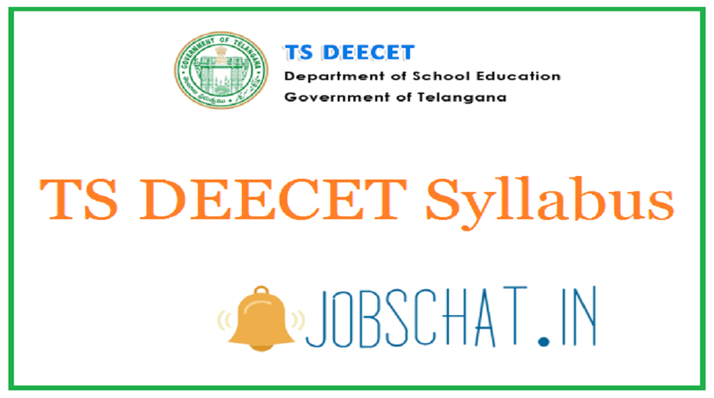 TS DEECET Syllabus 2020 TS DIETCET DEECET Exam Pattern