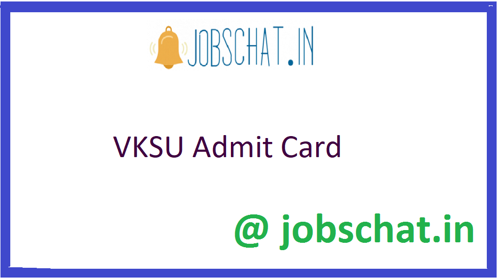 VKSU Admit Card