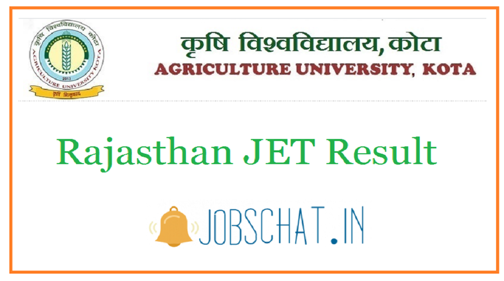 Rajasthan JET Result