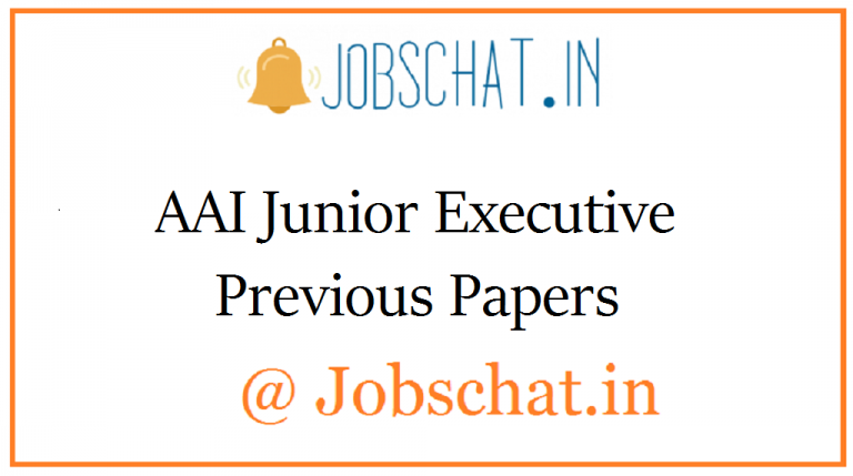 AAI Junior Executive Previous Papers - Check Exam Pattern