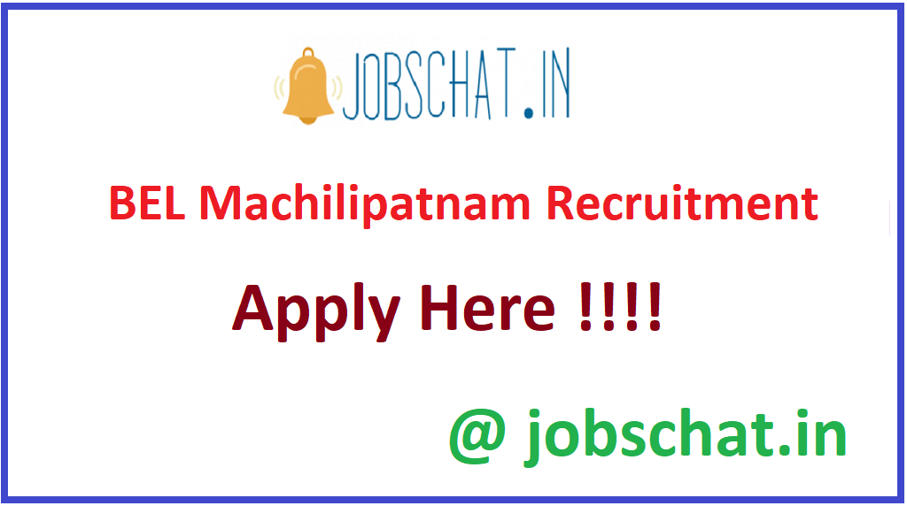 BEL Machilipatnam Recruitment