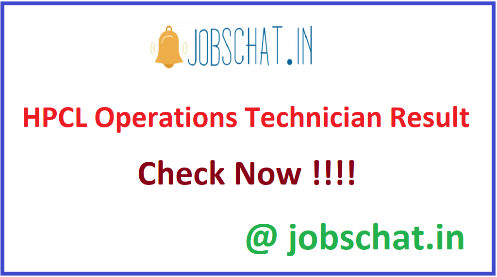 HPCL Operations Technician Result