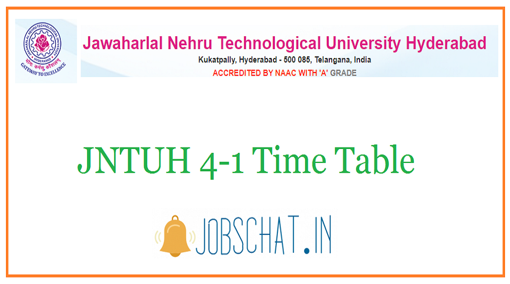 JNTUH 4 1 Time Table March 22 Out R18 R17 B.Tech B.Pharm