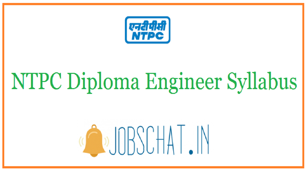 NTPC Diploma Engineer Syllabus