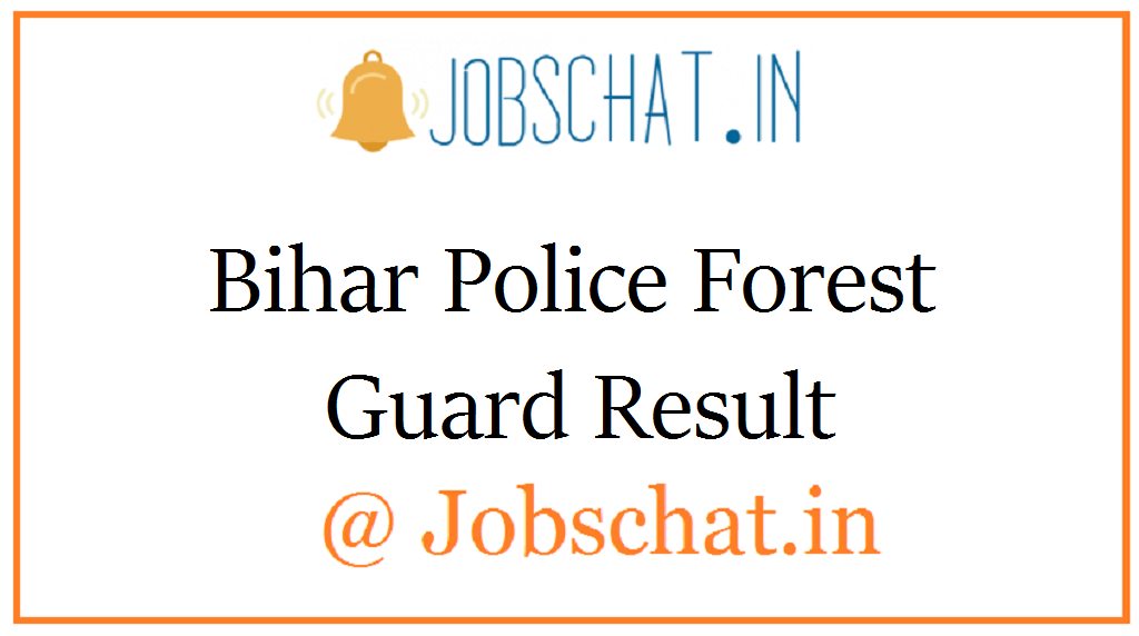 Bihar Police Forest Guard Result 