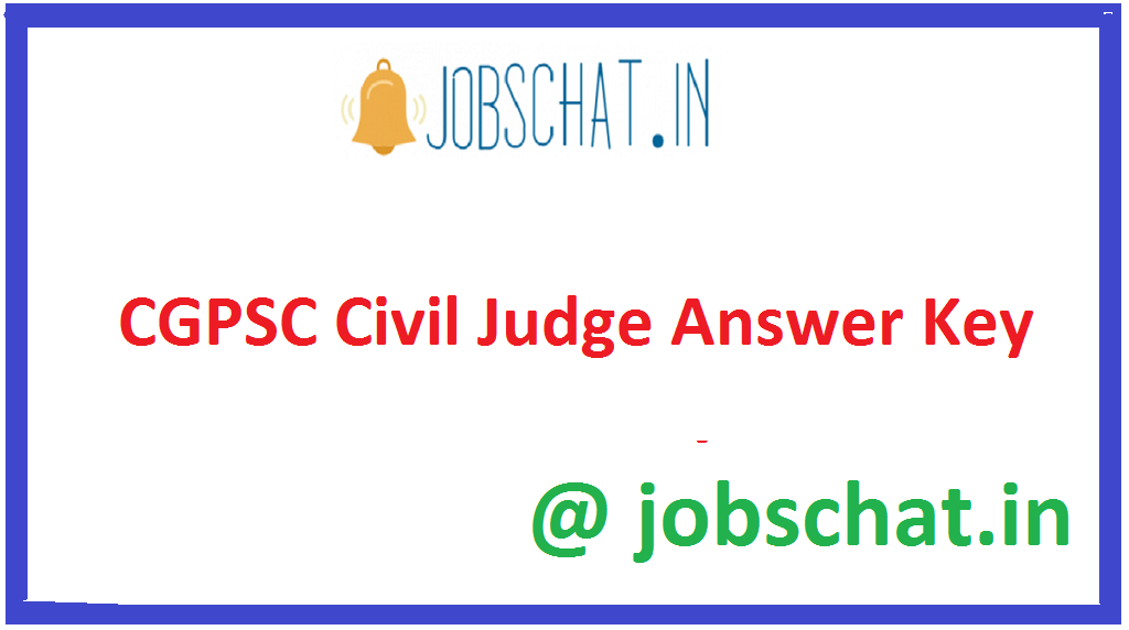 CGPSC Civil Judge Answer Key