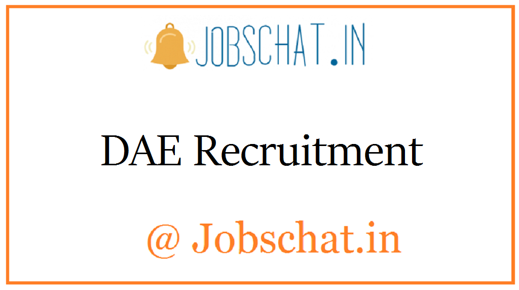 DAE Recruitment 