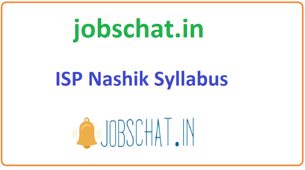 ISP Nashik Syllabus 
