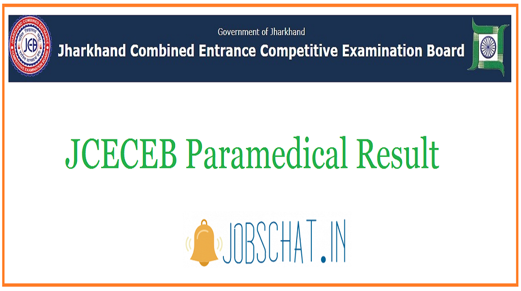 JCECEB Paramedical Result