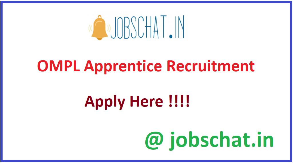 OMPL Apprentice Recruitment