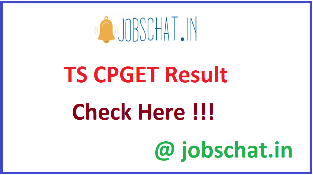 TS CPGET Result