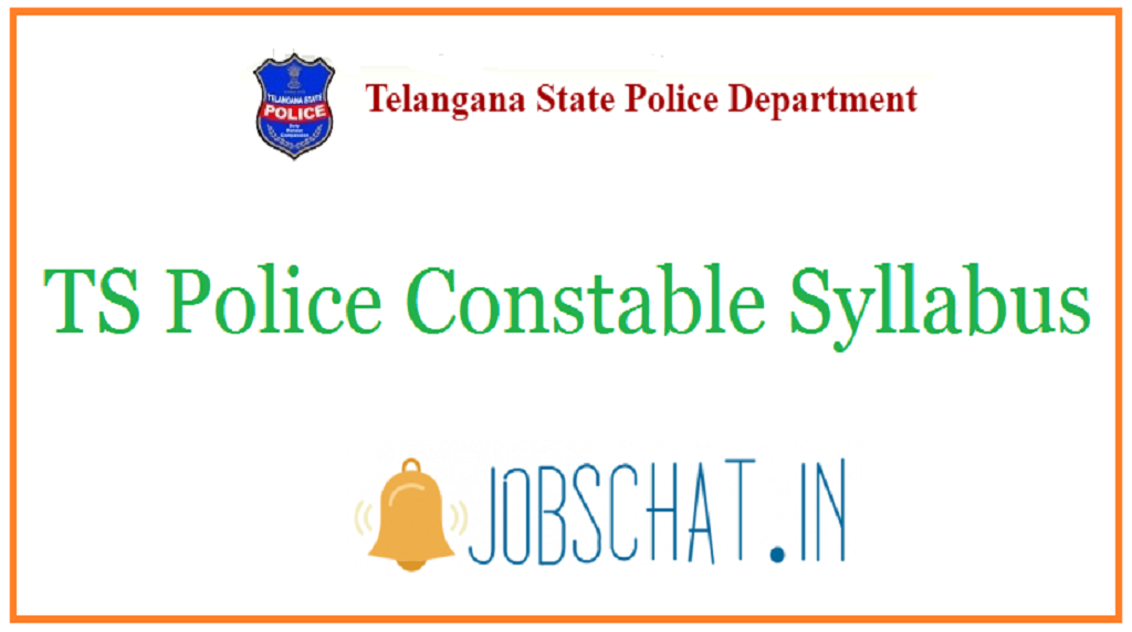 TS Police Constable Syllabus