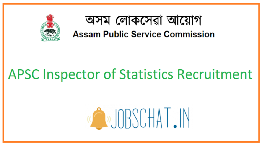 APSC Inspector of Statistics Recruitment