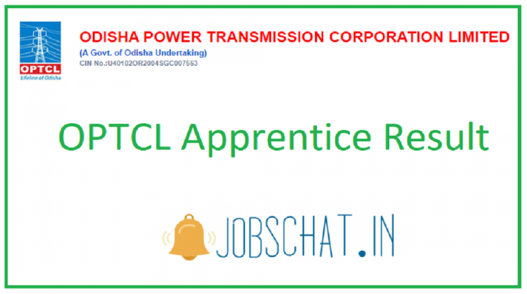 OPTCL Apprentice Result 2021 Out - Final Merit List