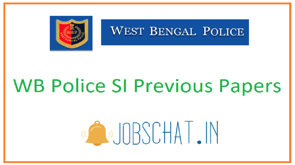 WB Police SI Previous Papers