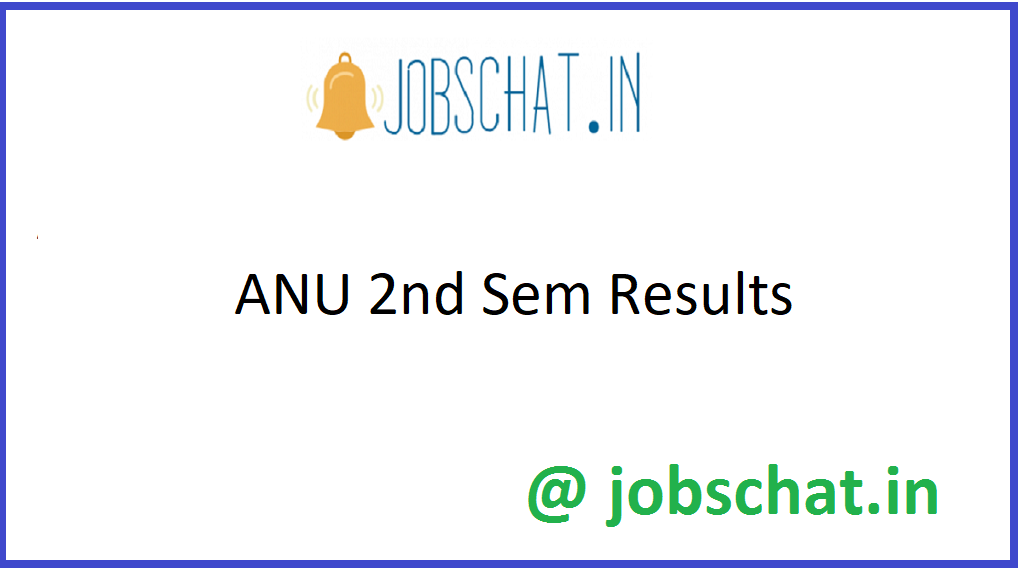ANU 2nd Sem Results