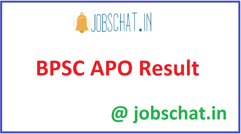 BPSC APO Result