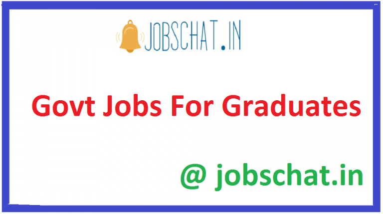 Govt Jobs For Graduates 2022 - Latest Degree Govt Jobs