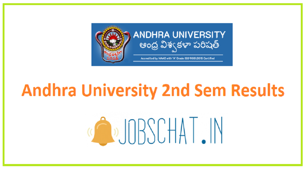Andhra University 2nd Sem Results