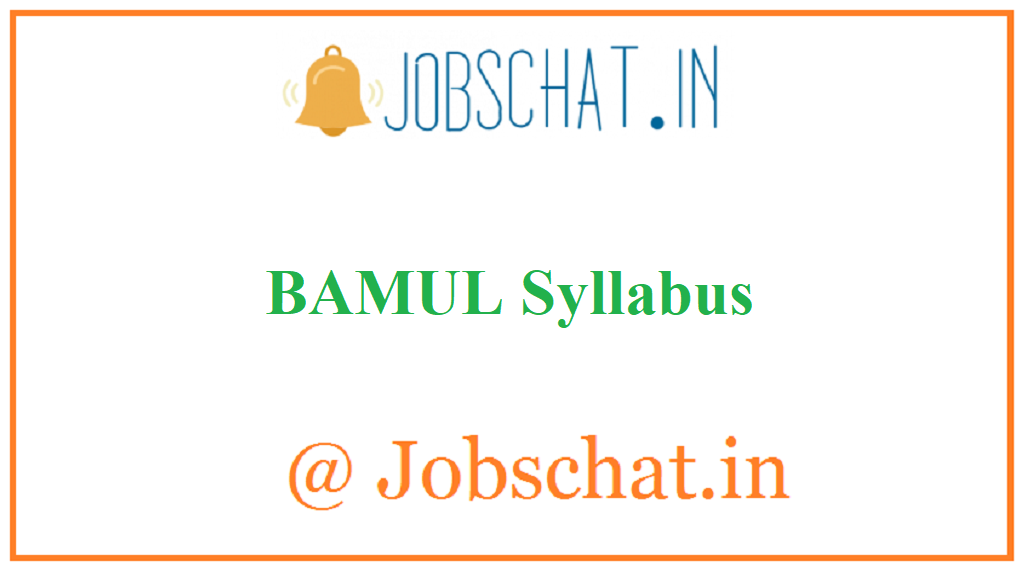 BAMUL Syllabus